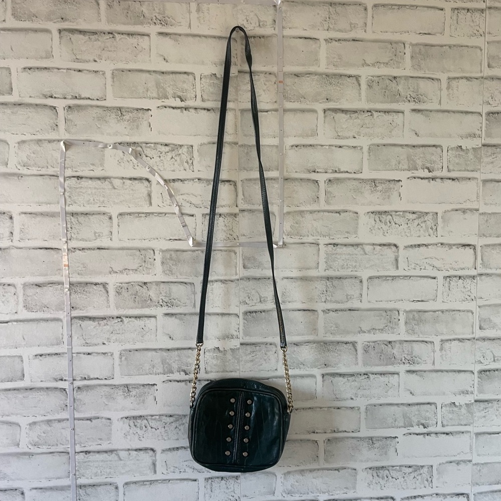 Green Micheal kors cross body purse